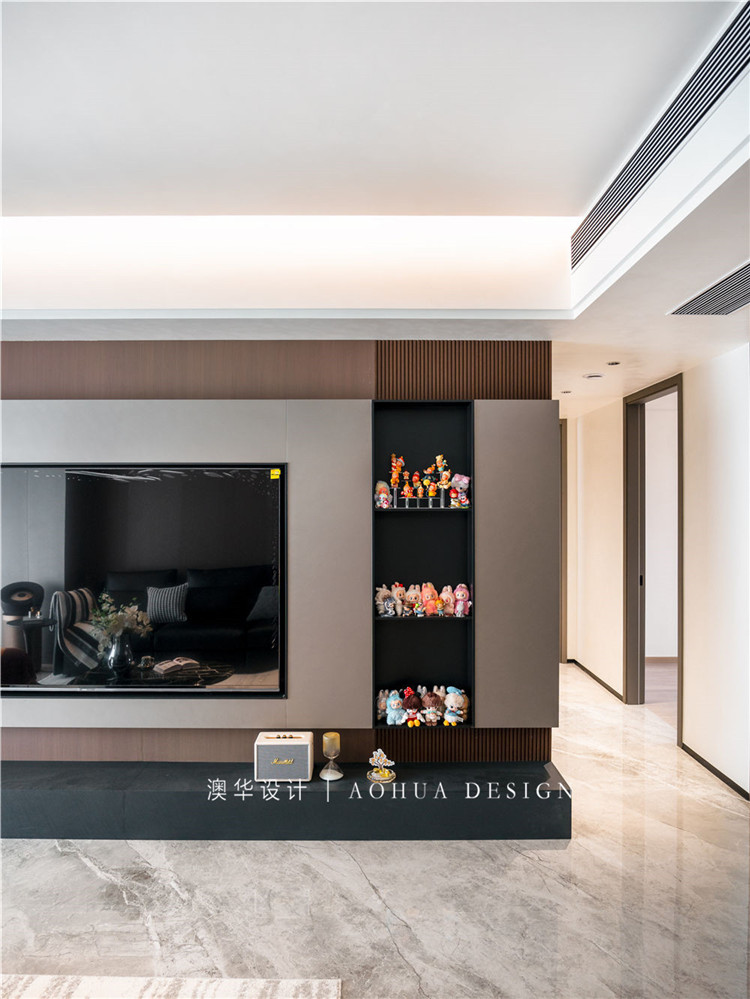 澳华实景 | 月亮湾壹号190㎡意式风，理性秩序里的温柔家宅